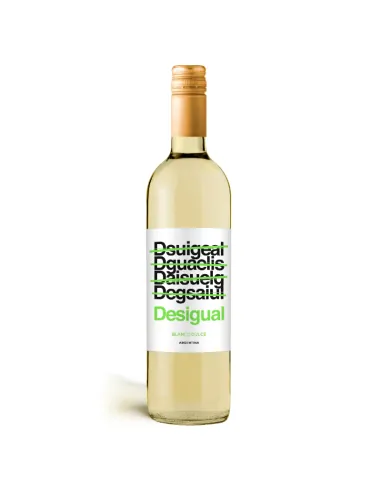 Botella de Desigual Sweet White 750 ml, vino blanco