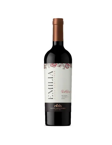 Botella de Emilia Red Blend 750 ml, vino tinto