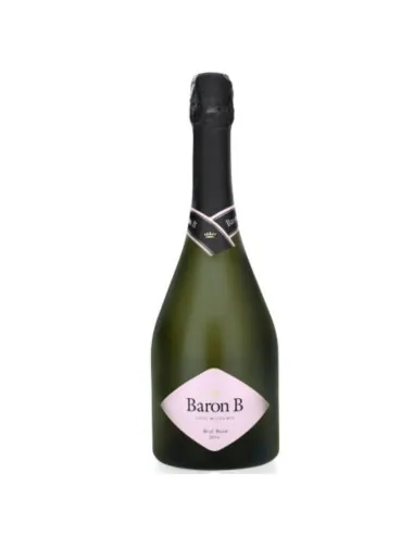 Botella de Espumante Baron B Brut Rosé 750 ml, espumante