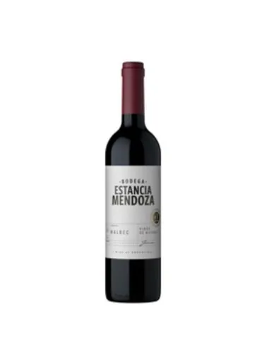 Botella de Estancia Mendoza Malbec 750 ml, vino tinto