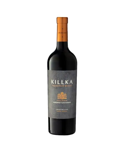 Botella de Killka Cabernet Sauvignon 750 ml, vino tinto