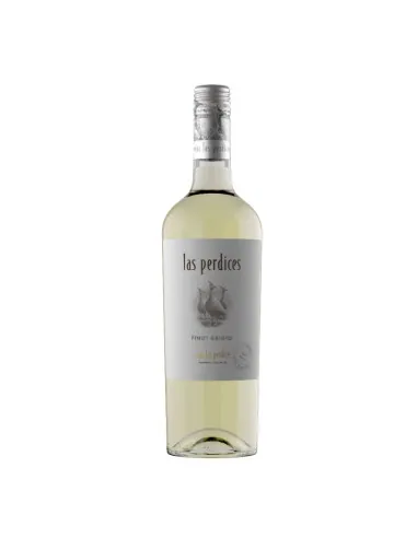 Botella de Las Perdices Pinot Grigio 750 ml, vino tinto