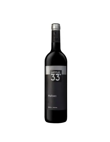 Botella de Latitud 33 Malbec 750 ml de Latitud 33°, vino tinto