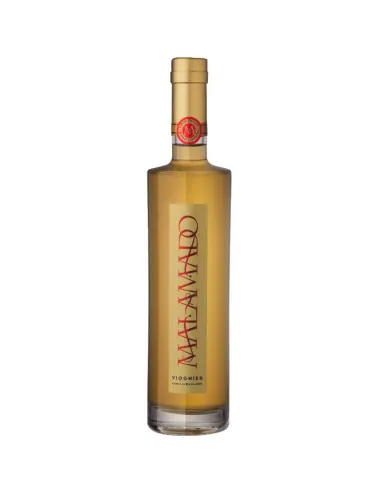 Botella de Malamado Viognier 500 cc, vino blanco