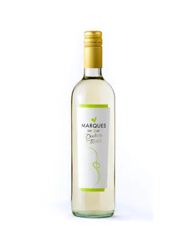 Botella de Marques del Sur Blanco Dulce 750 ml, vino blanco
