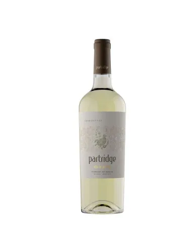 Botella de Partridge Chardonnay 750 ml, vino blanco