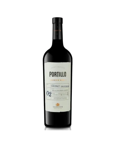 Botella de Portillo Cabernet Sauvignon 750 ml, vino tinto