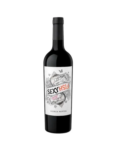 Botella de Sexy Fish Cabernet Franc 750 ml, vino tinto